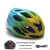 Large Size Adult Road Bike Helmet Adjustable Mountain Bicycle Helmet with Detachable Visor for Men Women