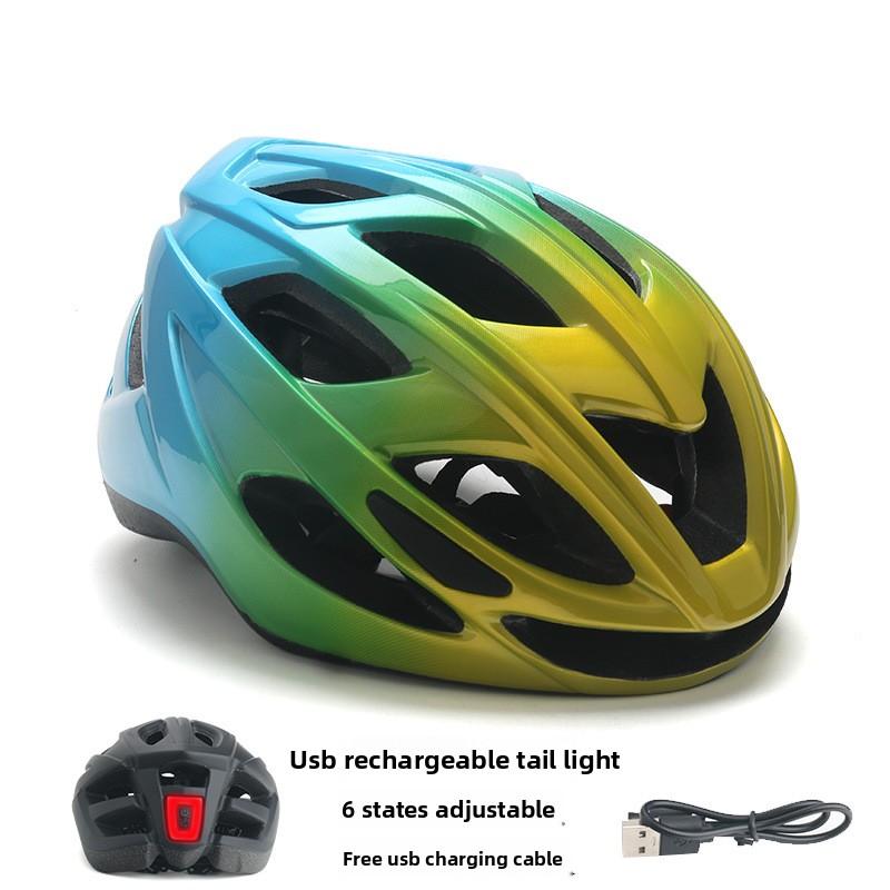 Large Size Adult Road Bike Helmet Adjustable Mountain Bicycle Helmet with Detachable Visor for Men Women