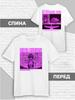 2026 Black Loose Casual Cotton T-Shirt with Double-Sided Purple Pattern EVA00 Rei Ayanami Print from Neon Genesis Evangelion, Must-Have for Anime Fans