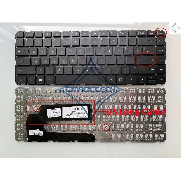 New US English For HP ENVY M4 M4-1000 m4-1002XX m4-1002TX M4-1015DX M4-1050LA M4-1150IA TPN-P103 TPN-I109 Laptop Keyboard