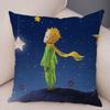 Little Prince Cushion Cover Decor France Anime Cartoon Print Pillow Case for Sofa Home Children Room Soft Plush Throw Pillowcase