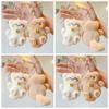 Cute 12cm Kitty Keychain Kawaii Lovely Bag Pendant Creative Plush Doll Toys Keychain Birthday Gift