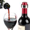 10pcs Stainless Steel Wine Bottle Collars Velvet Lined Drop Proof Wine Bottle Drip Ring Anti-overflow Wine Drip Catcher