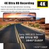 11.26" UHD 4K 2160P Car Dvr GPS WIFI Mirror Dash Cam Dual Lens Dashcam IPS Screen Camera Drive Recorder Stream RearView Mirror