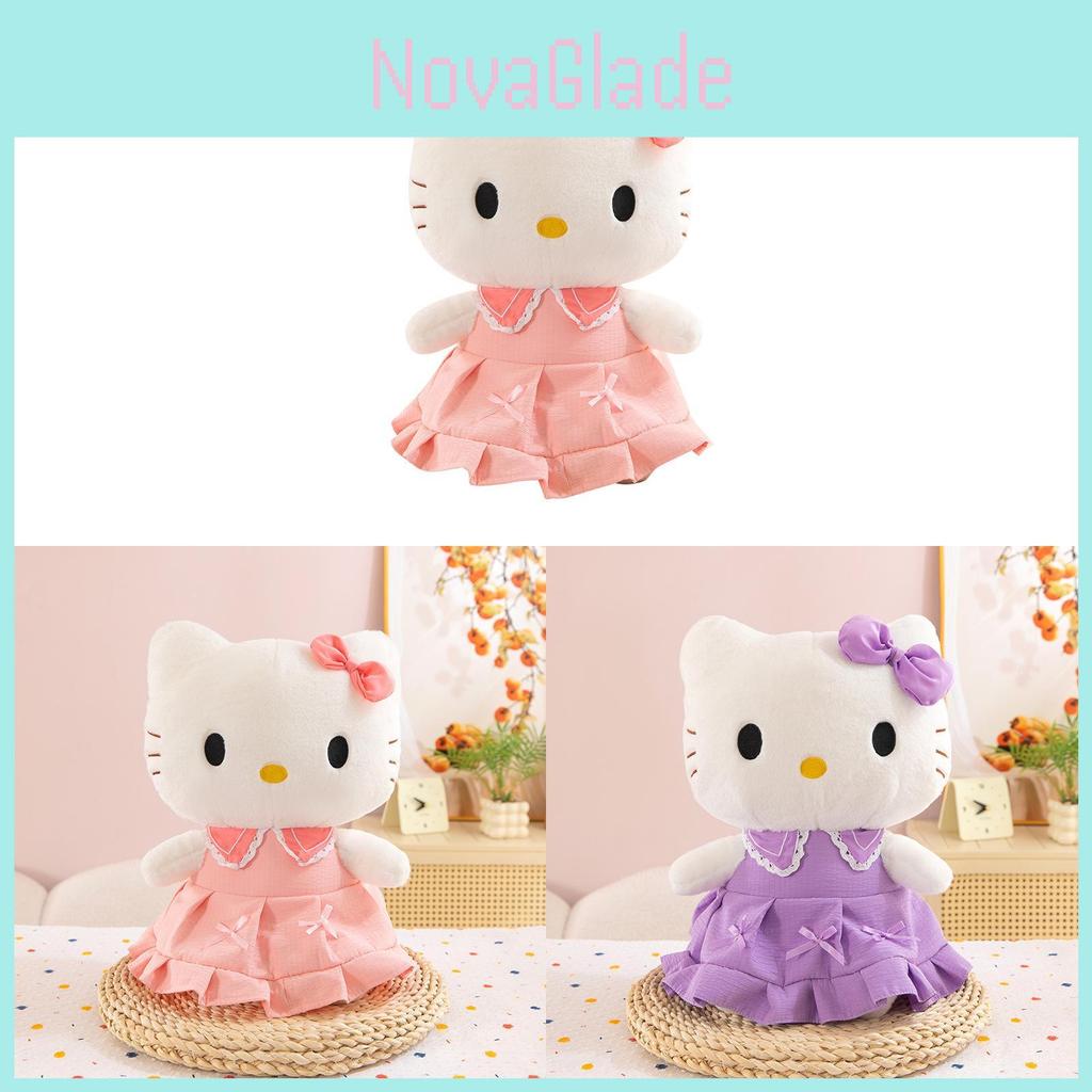 Kt Cat Soft Plush Doll With Short Pile Material Perfect For Birthdays And Collectors