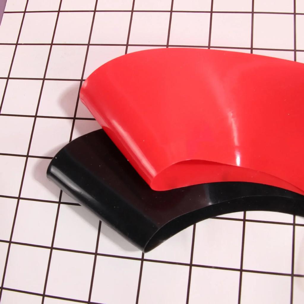 Мягкий Силиконовый Воротник для Стрижки Волос, Накидка на Шею, Парикмахерская, Парикмахер, Накидки для Окрашивания Волос, Водонепроницаемая Повязка на Шею, Салонные Аксессуары