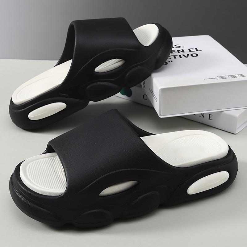 Fashion Slippers for Men Platform Soft Sole Slides Unisex EVA Light Home Shoes Non-Slip Indoor Men's Bathroom Sandals