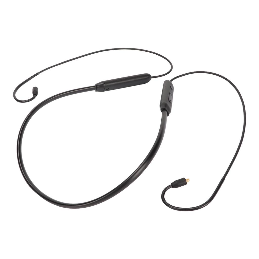 Bluetooth Wireless MMCX Adapter Cable Low Latency Upgraded BT MMCX Adapter Cable with Mic and Controller