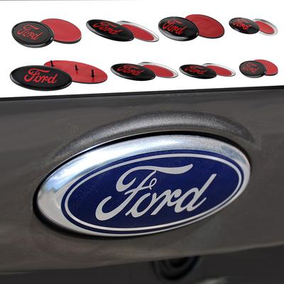 Для Fiesta Focus 2 3 Mondeo Edge Ranger Fusion F150 F250 Escape Transit MK3 4 Автомобильный значок на переднюю решетку логотип на задний багажник