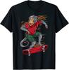 Skating Monkey On A Skateboard Funny Skater Unisex T-Shirt