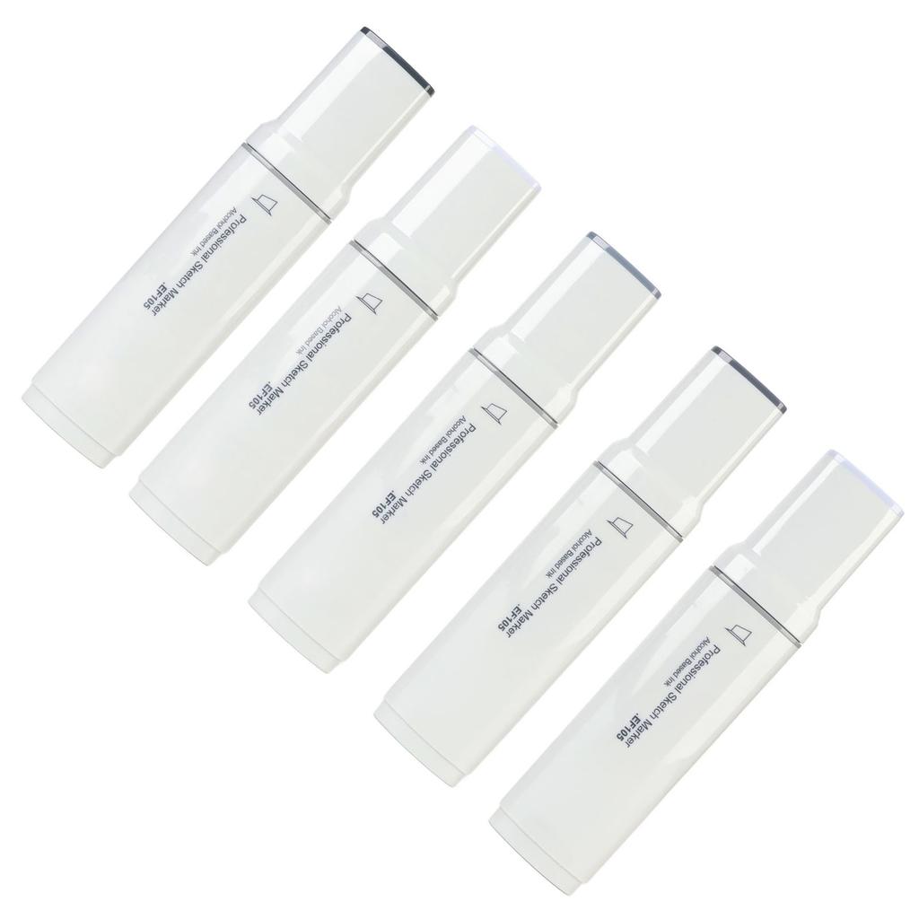 5 шт. маркеров Jumbo с большой широкой головкой, даже с текучими чернилами, большие художественные маркеры для рисования, синие