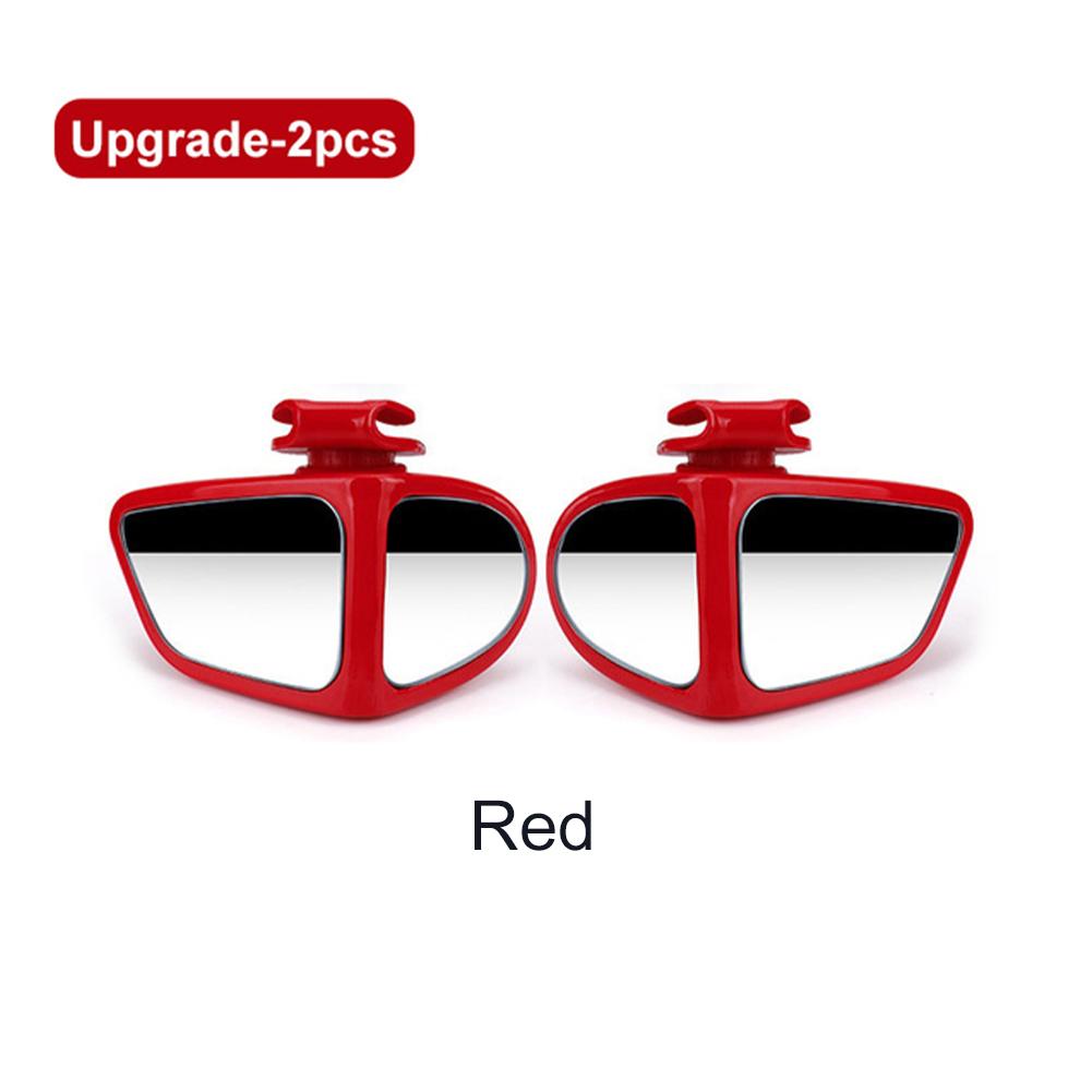 1 пара 360 градусов HD автомобильное зеркало для слепых зон, вращающееся регулируемое широкоугольное наружное автомобильное зеркало заднего вида для парковки