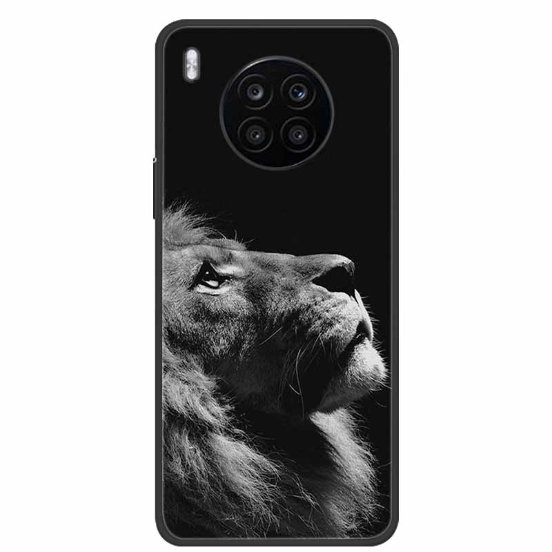 For Honor 50 Lite Case Shockproof Soft silicone TPU Back Cover For Huawei Honor 50 Lite Phone Cases Honor50 Lite Cute Cartoon