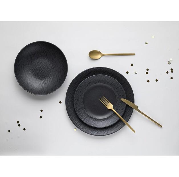 Сервиз CreaTable Rondo из грифеля черный, 12 шт (33320)