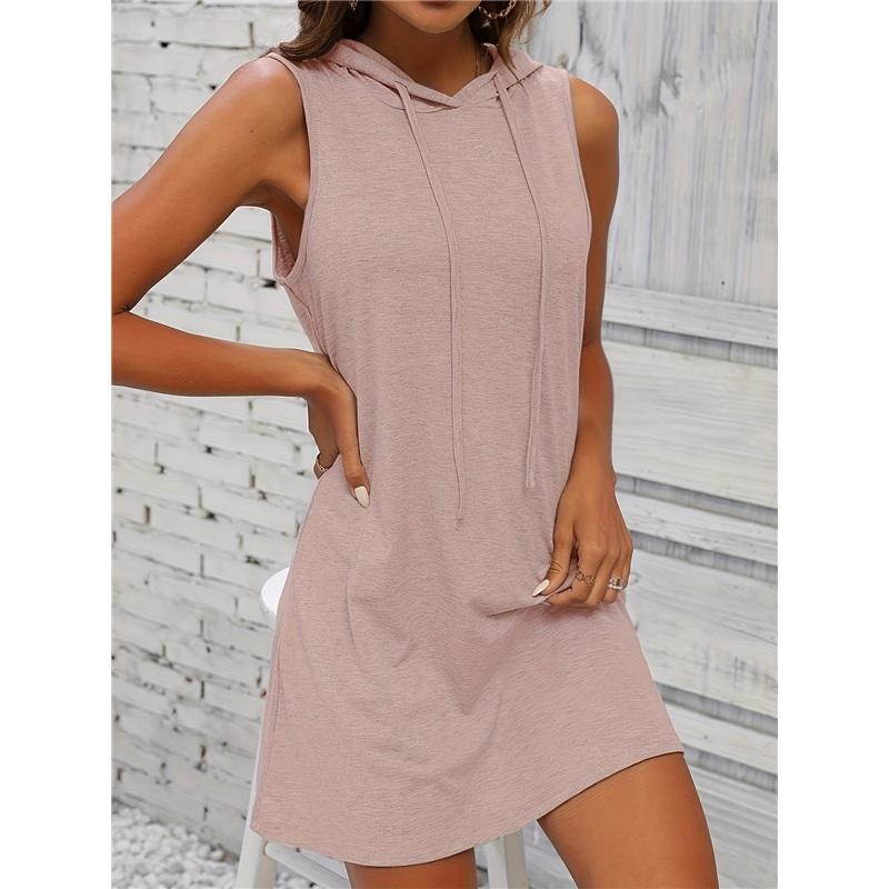 Облегающая сумка-хип-хоп толстовка с капюшоном на шнурке спортивная повседневная женская однотонная короткая без рукавов