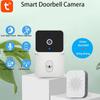 M8 Tuya Ding Dong Music Box WiFi Remote Home Surveillance Camera Intercom Visual Doorbell Voice Change IR Night Vision App Sharing Type-C Battery