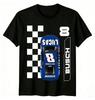 Kyle Busch 8 Lucas Oil Blue Racing T-Shirt 2026 Nascar Car Graphic Tee