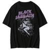 Black Sabbath Band Short Sleeve T-Shirt British Heavy Metal Rock BLACK SABBATH European and American Men's Cotton Short Sleeve
