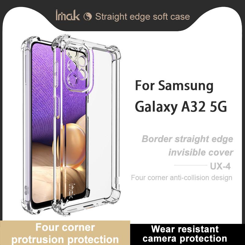 For Samsung Galaxy A32 5G Phone Case IMAK UX-4 Shock-resistant Soft Case