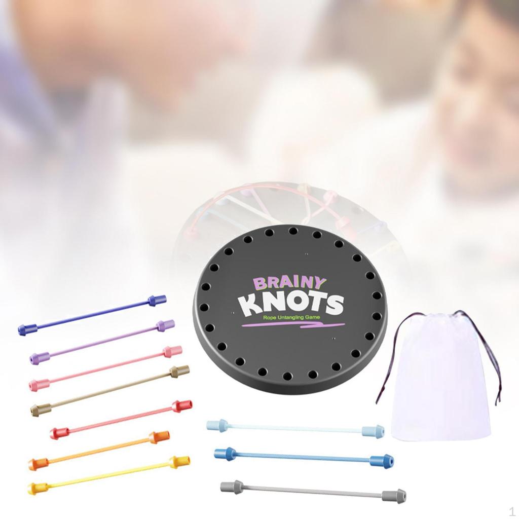 Early Education Toy Rope Puzzle Boys Girls Parent Child Interaction Twisted Connected Line Board