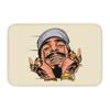 Custom Posts Malones American Popular Rapper  Front Door Floor Entrance Mat Indoor  Bath Kitchen Doormat Garage Carpet Rug