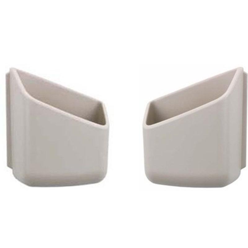 Многофункциональный клейкий органайзер для автомобиля: Пепельница, Держатель для очков, Держатель для телефона и карт для А-стойки. Модель 933 Пара.