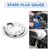 Spark Plug Tool Spark Plug Gauge Measuring Tool Wire Spark Plug Gauge Tool Supplies Scaled from 0.020 To 0.100 Inch(0.6-2.4mm)