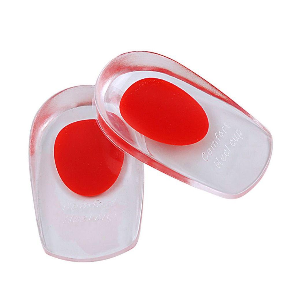 Relieve Foot Pain Shoe Pad Support Heel Cushion Insole Gel Silicone
