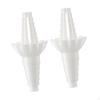 2Pcs Universal Bottle Emptying Kit Transfer Connector Lightweight Kitchen Multipurpose Soap Shampoo