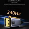 Кабель USB C на  8K60 Гц 32,4 Гбит/с Двунаправленная передача музыки и видео Для игрового монитора 3D-дисплея