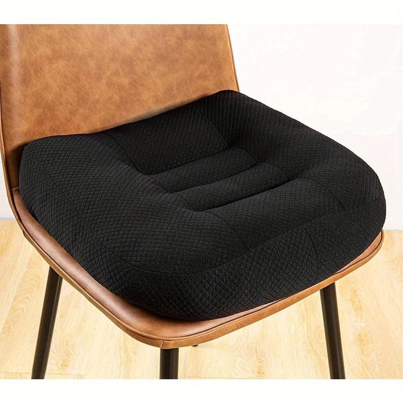 Universal Car Seat Heightening Cushion Wedge Boost Mat Breathable Portable Driver Seat Pad Non-Slip for SUV Truck Office Chair