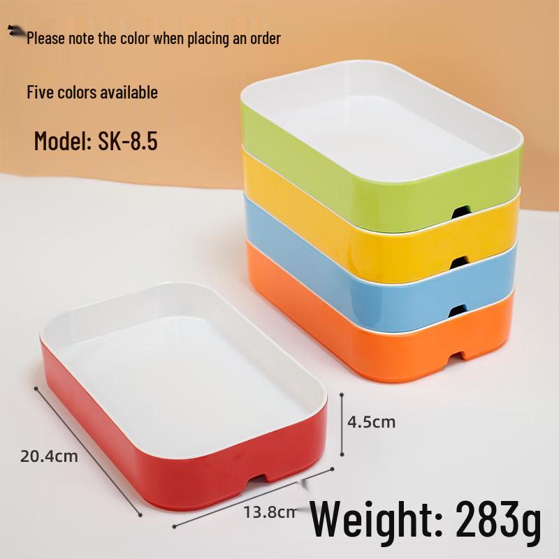 WUHE SK-8.5 Утолщенный пластиковый поднос для подачи, 10 шт.