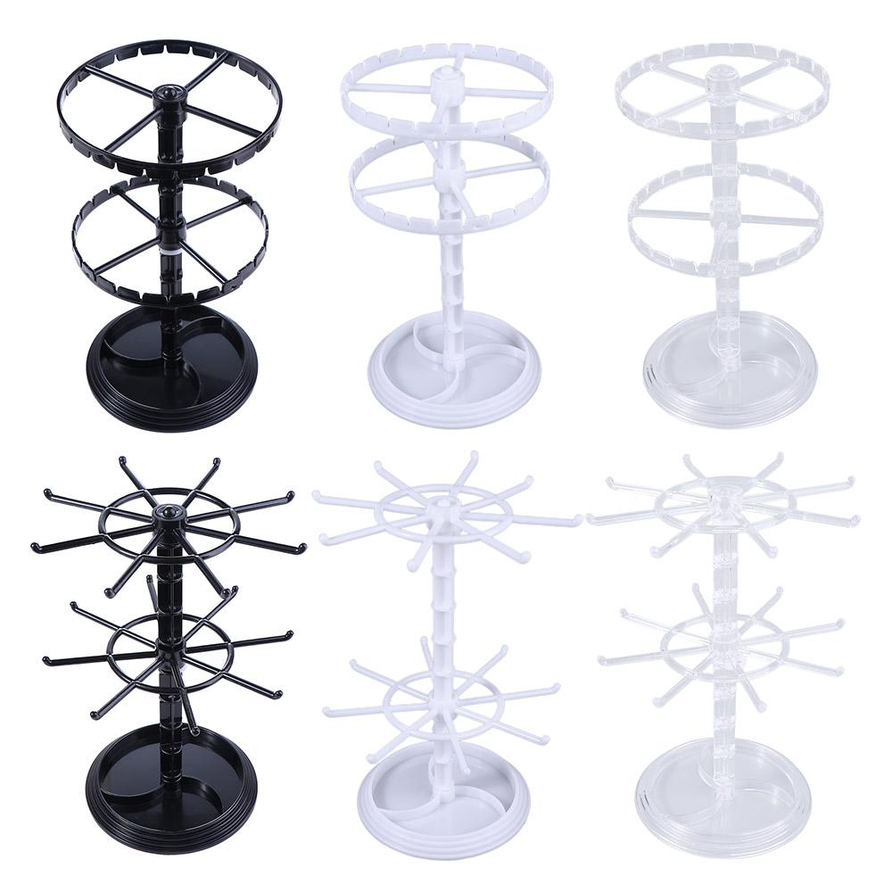 Necklaces Display Jewelry Racks Holder Korean Show Case Jewelry Organizer Rotating Jewelry Display