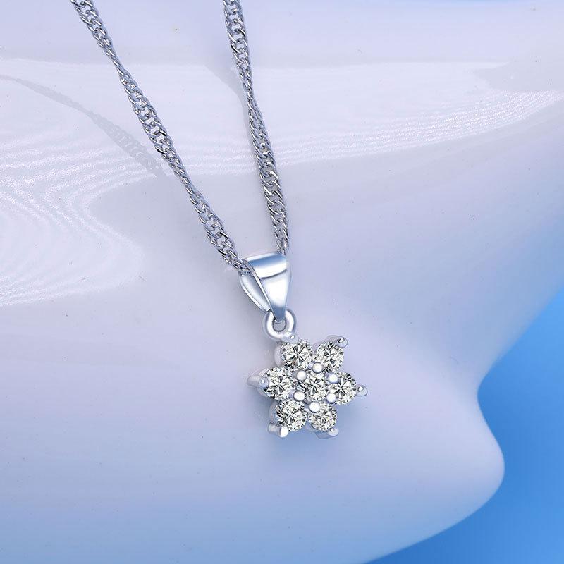 Lindon Women Necklace Pendant Copper Alloy Zircon Fashion Gift