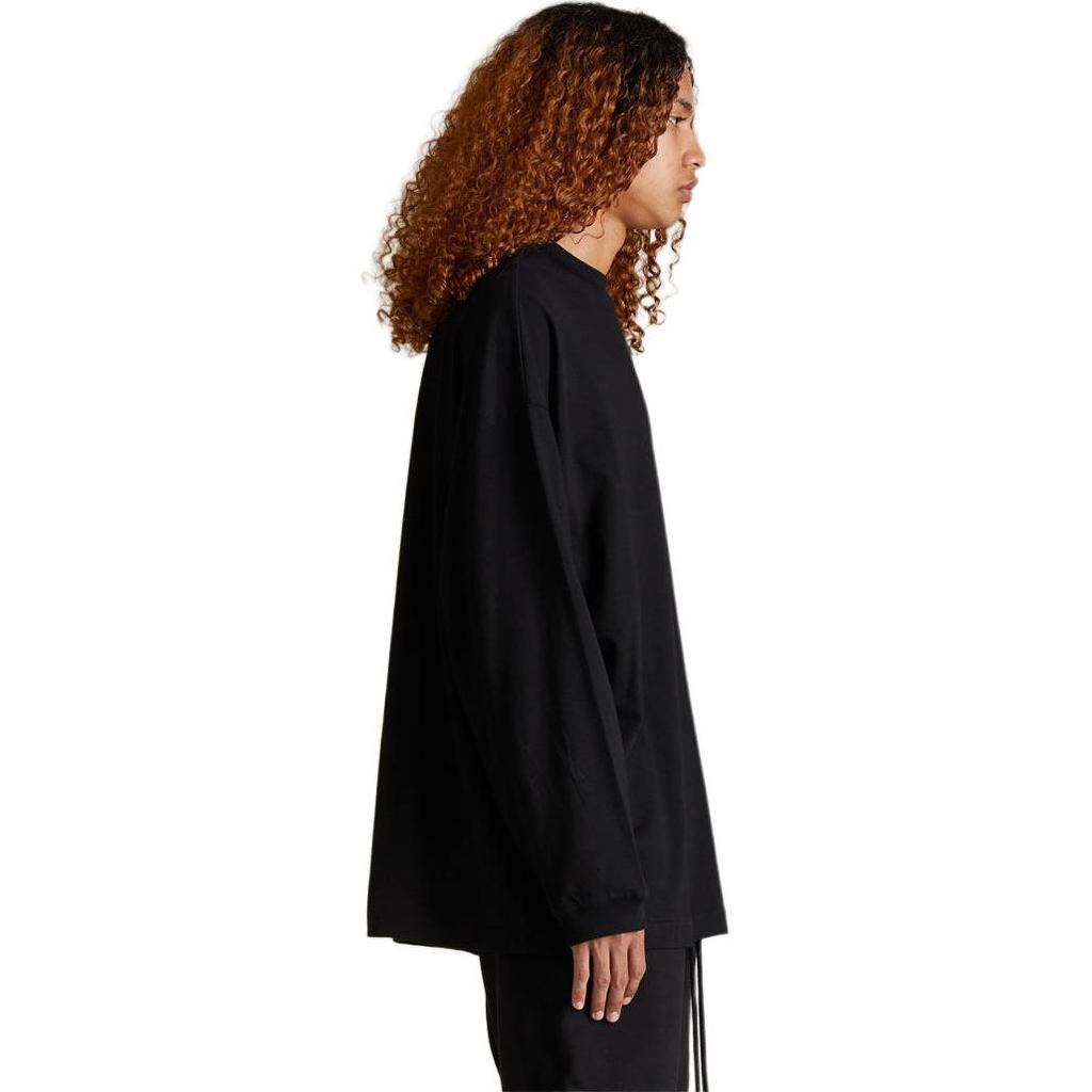 Fear of God Essentials Рубашка с длинным рукавом II Иссиня-черный Мужские Топы 125SP244204F