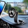 Магнитный держатель для телефона на приборную панель автомобиля CH20 с вращающимся на 360 градусов основанием и гибким изгибаемым кронштейном для мобильного телефона