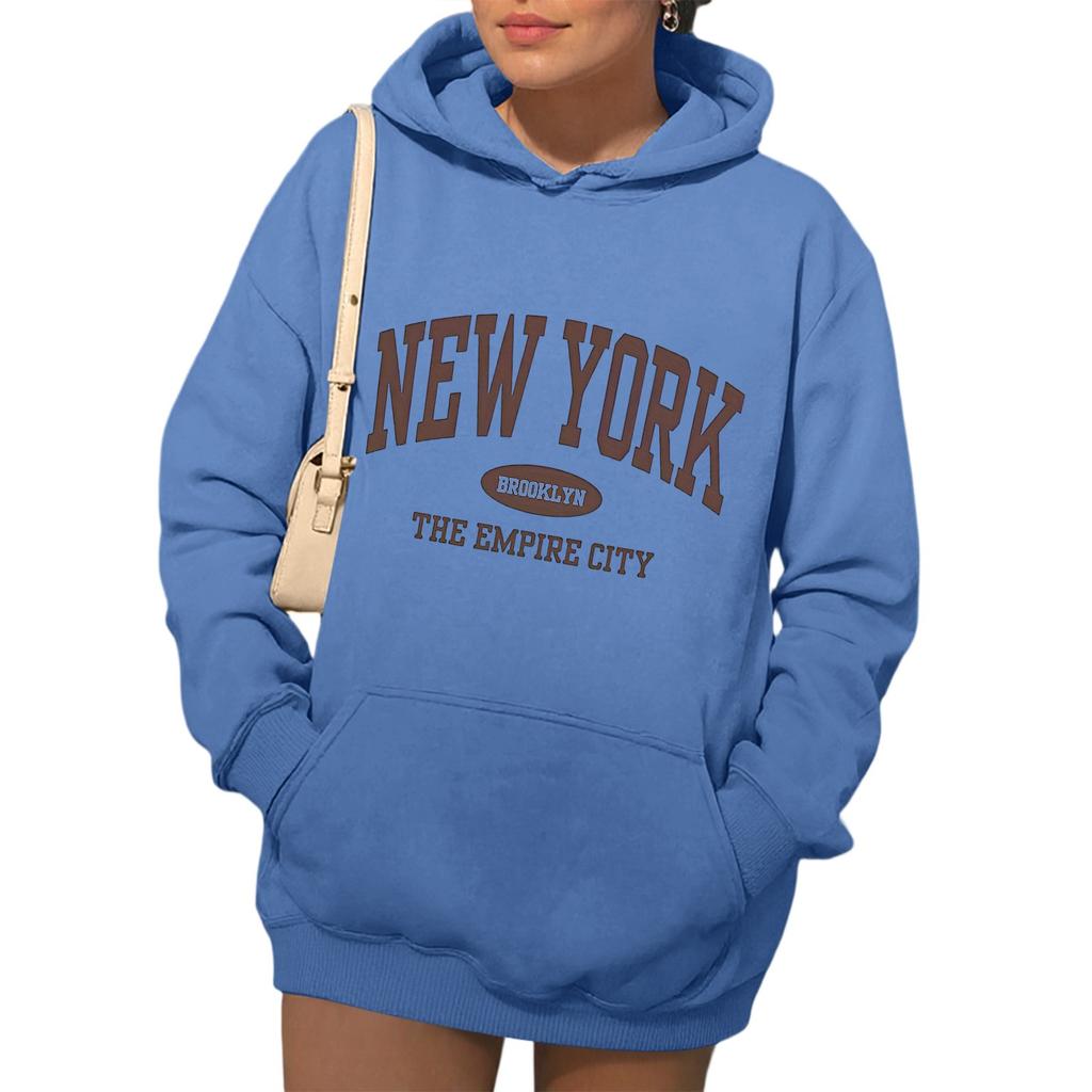 Женские толстовки, осенняя мода, свитшоты с принтом, повседневная толстовка с длинным рукавом, свободная толстовка, осенняя толстовка