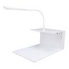 Eyelash Extension Pillow Shelf Stand with LED Light 3 Levels Brightness Grafting Tool Acrylic Lash Pillow Shelf Organizer for Beauty Salon