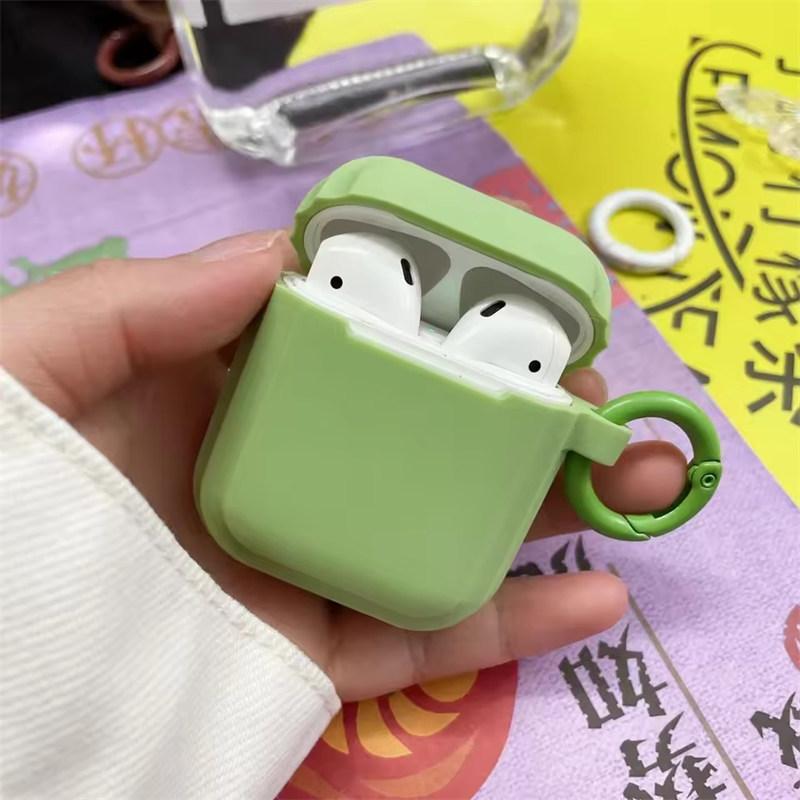 Простой мягкий жидкий силиконовый чехол для AirPods 4 3, беспроводных Bluetooth-наушников, защитная крышка для Apple airpods Pro3 2 1 Funda