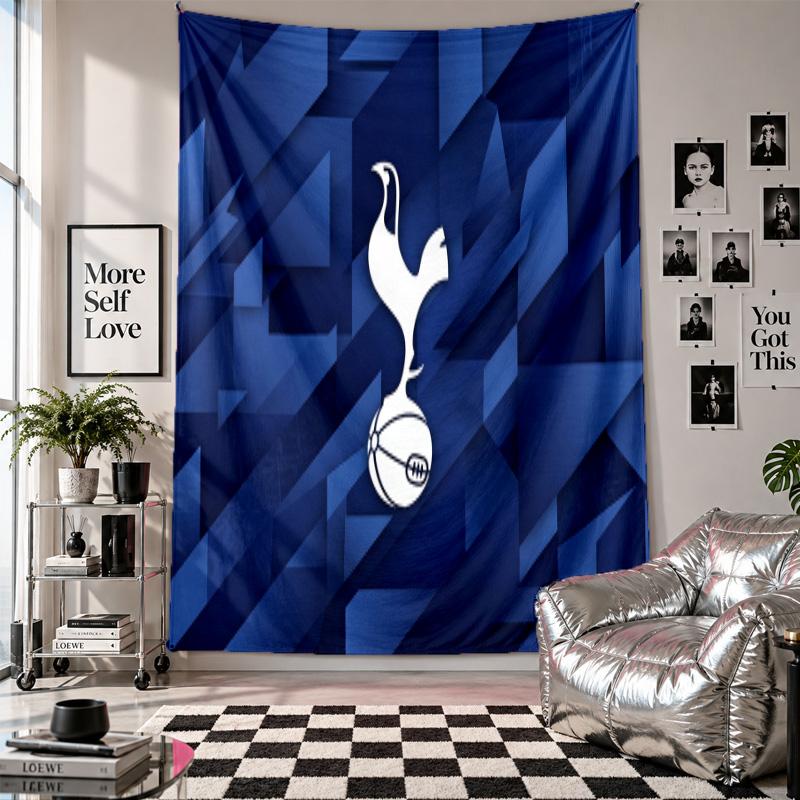 Tottenham Hotspur Wall Tapestry Home Decor Wall Hanging Cloth for Bedroom Living Room Background