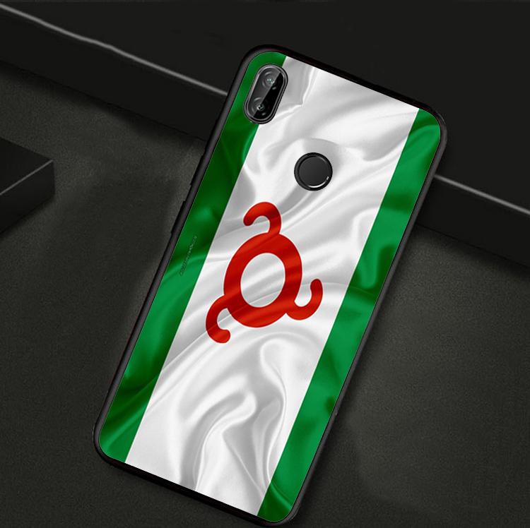 Флаг Ингушетии Для Huawei Nova 10 9 SE 3i 7i 8i 11i 12i Y73 Y90 Y70 Y72 Y61 Y91 P60 Pro P30 P40 Lite Чехол