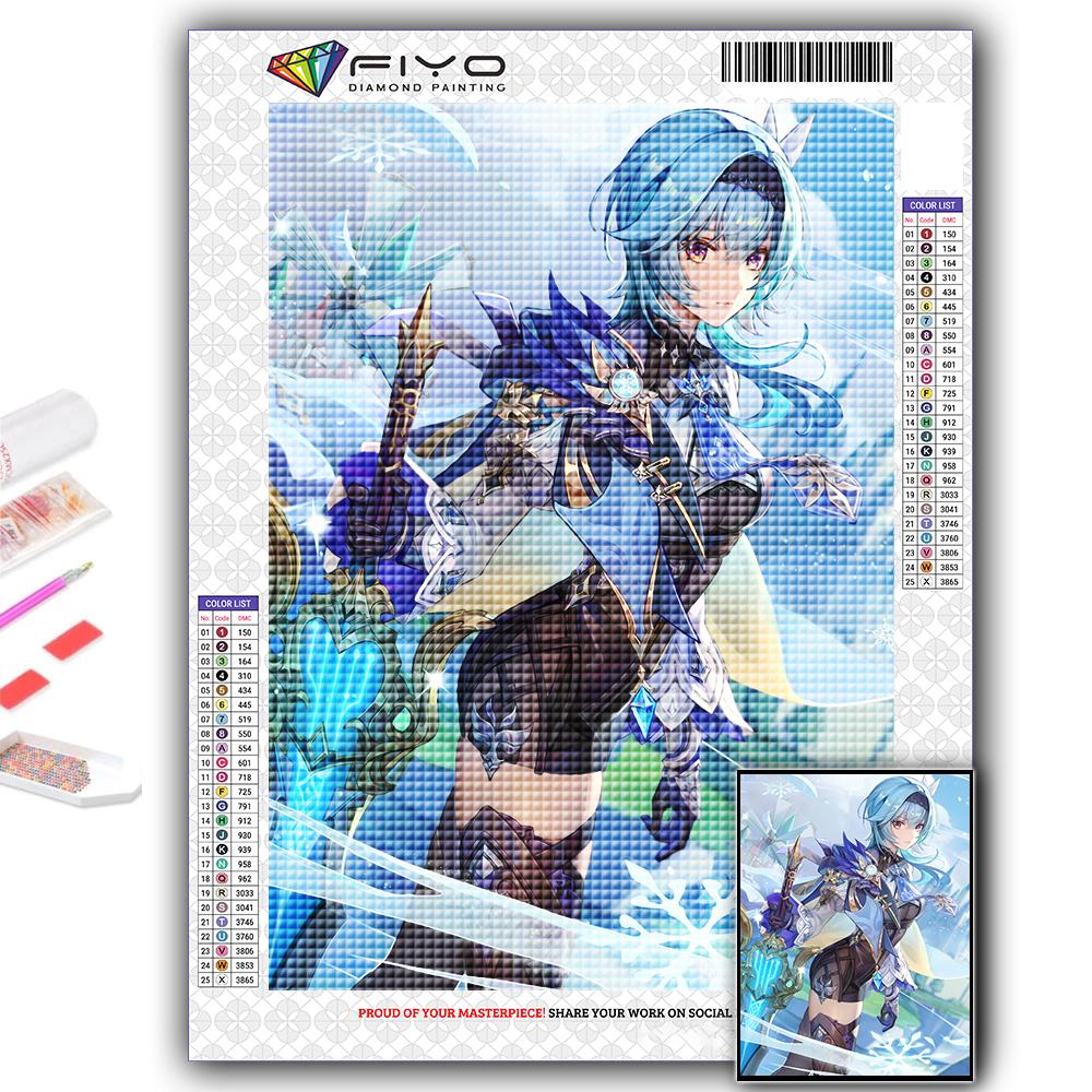 Алмазная картина Genshin Алмазная мозаика Ремесло Алмазная вышивка Картина