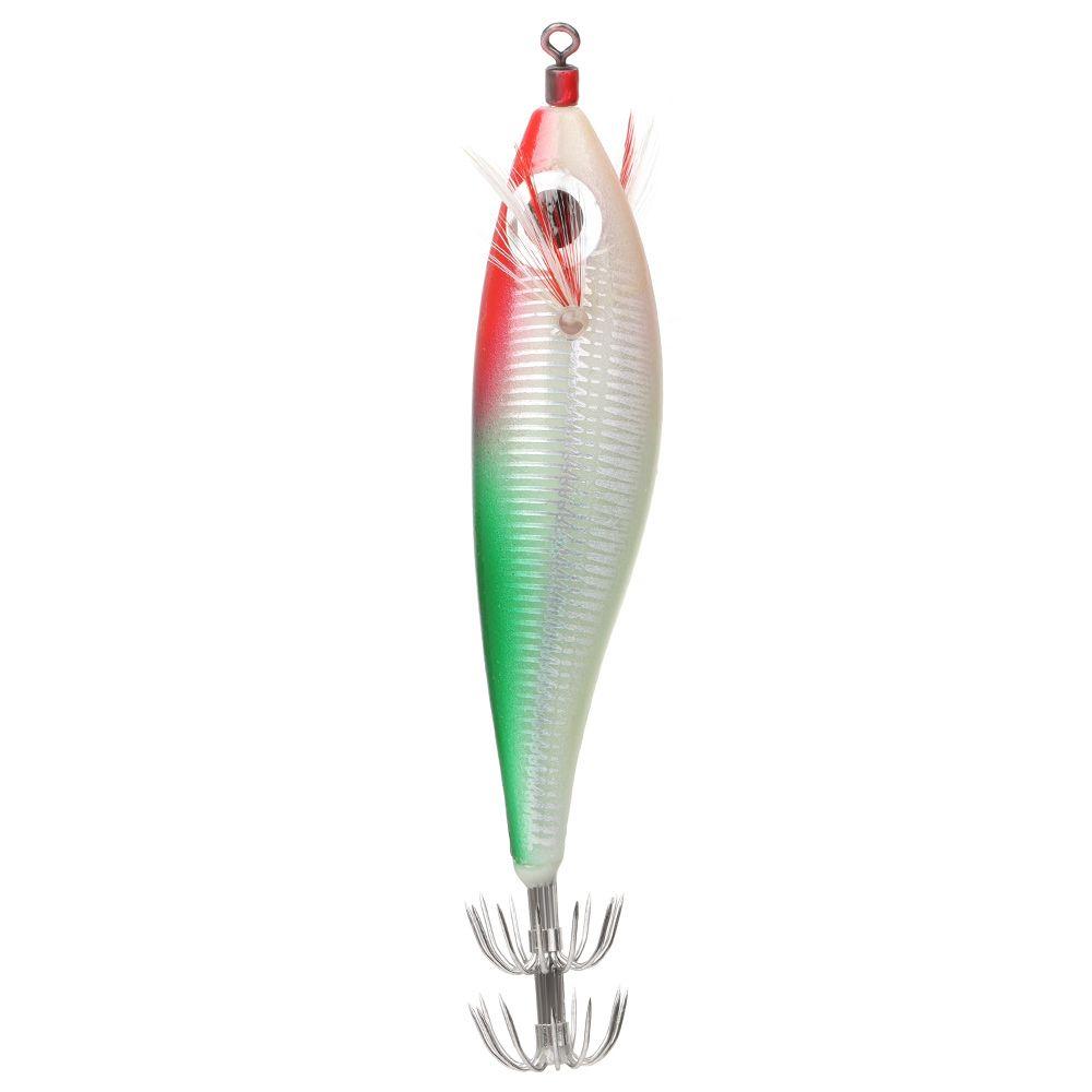 Copper Sinker Luminous Artificial Jigs Octopus Bait Wood Shrimp Lures Fishing Tackle Squid Hook