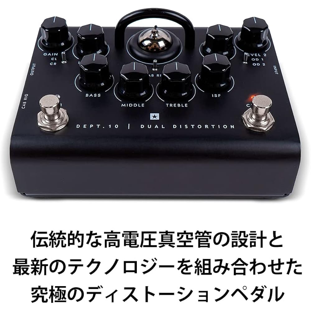 Blackstar Blackstar Guitar Effector Dual Distortion DEPT.10 Dual Distortion Triode Vacuum Tube EC...