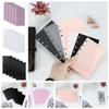 5pcs A6/A7 Binder Folders Inner Page 6 Hole Loose Leaf Inside Paper  Star Chasing Supplies
