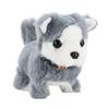 Electronic Robot Dog Walking Barking Tail Wagging Puppy Dog Plush Toy Gift Kids