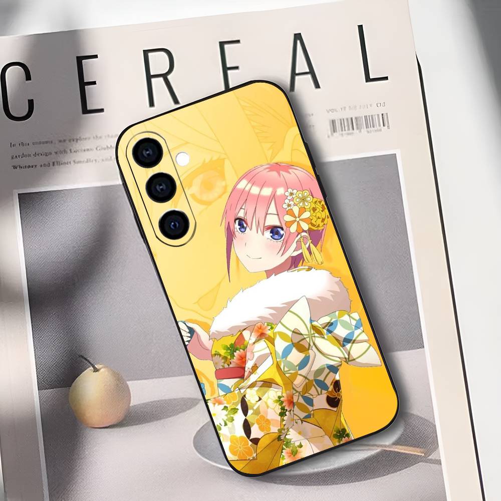Чехол для телефона I-Ichika N-Nakano Для Samsung Galaxy A73,A72,A71,A70,A53,A52,A51,Мягкий силиконовый черный чехол