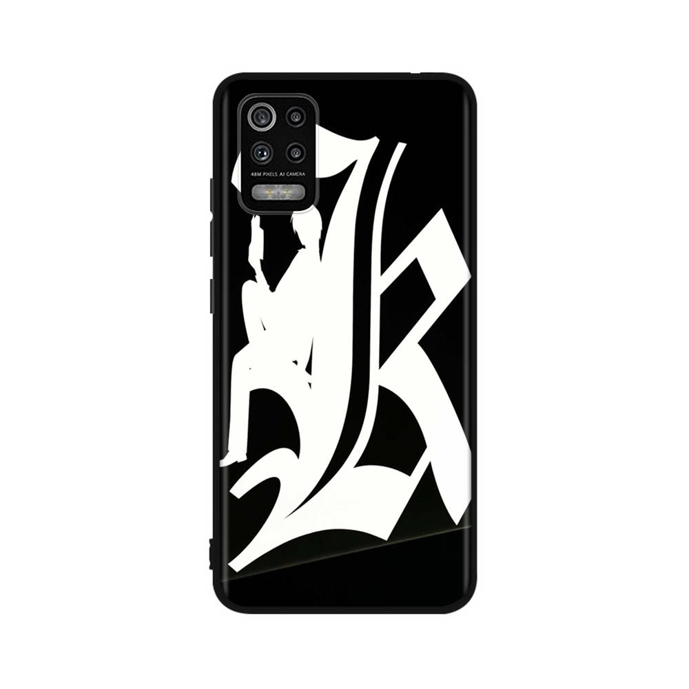 Чехол DT40 Anime Death Note для Xiaomi Poco X6 X4 M5 M6 F5 F6 C65 C55 C50 C51 C40 Redmi Note 7 8 14C A3X 13C 12C 11 10A 9C Pro Black Sofe Cover