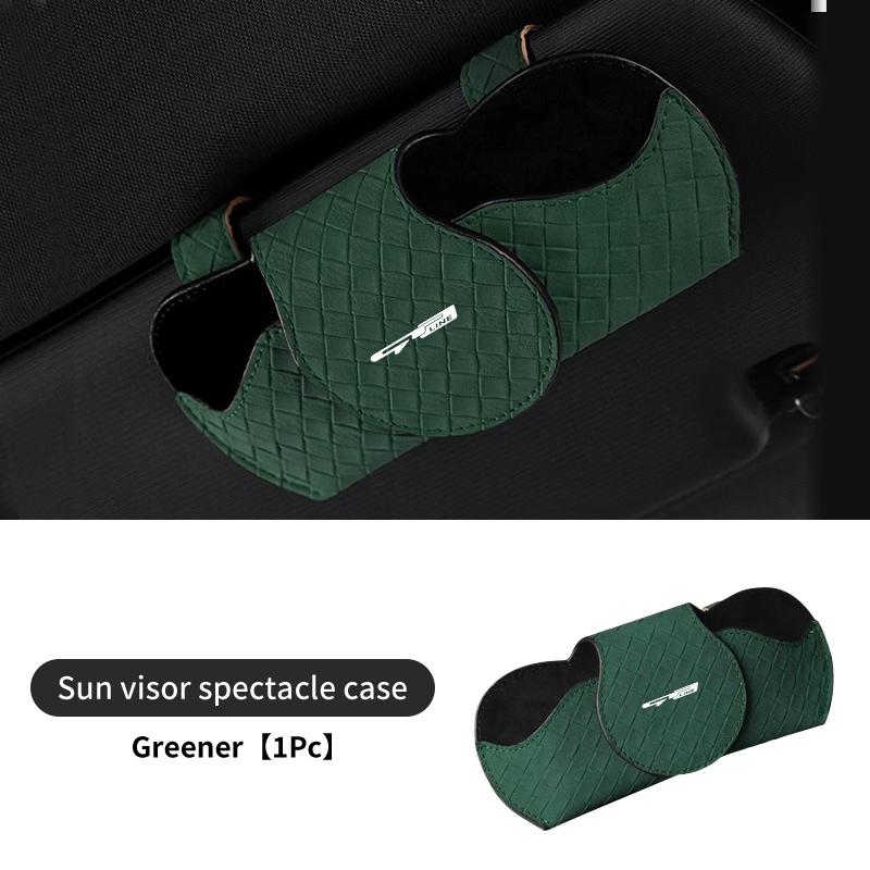 ACZ2 Car Sun Visor Glasses Storage Box Sunglasses Protection Box For KIA gt gtline Xline ceed Forte RIO STINGER Seltos K3 K4