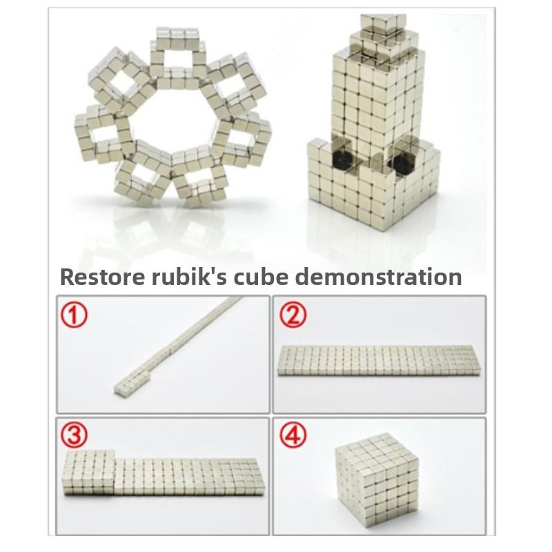 3 мм 216 штук Баккиболы 14+ Магнитные шарики Снятие стресса Магнитная развивающая строительная игрушка